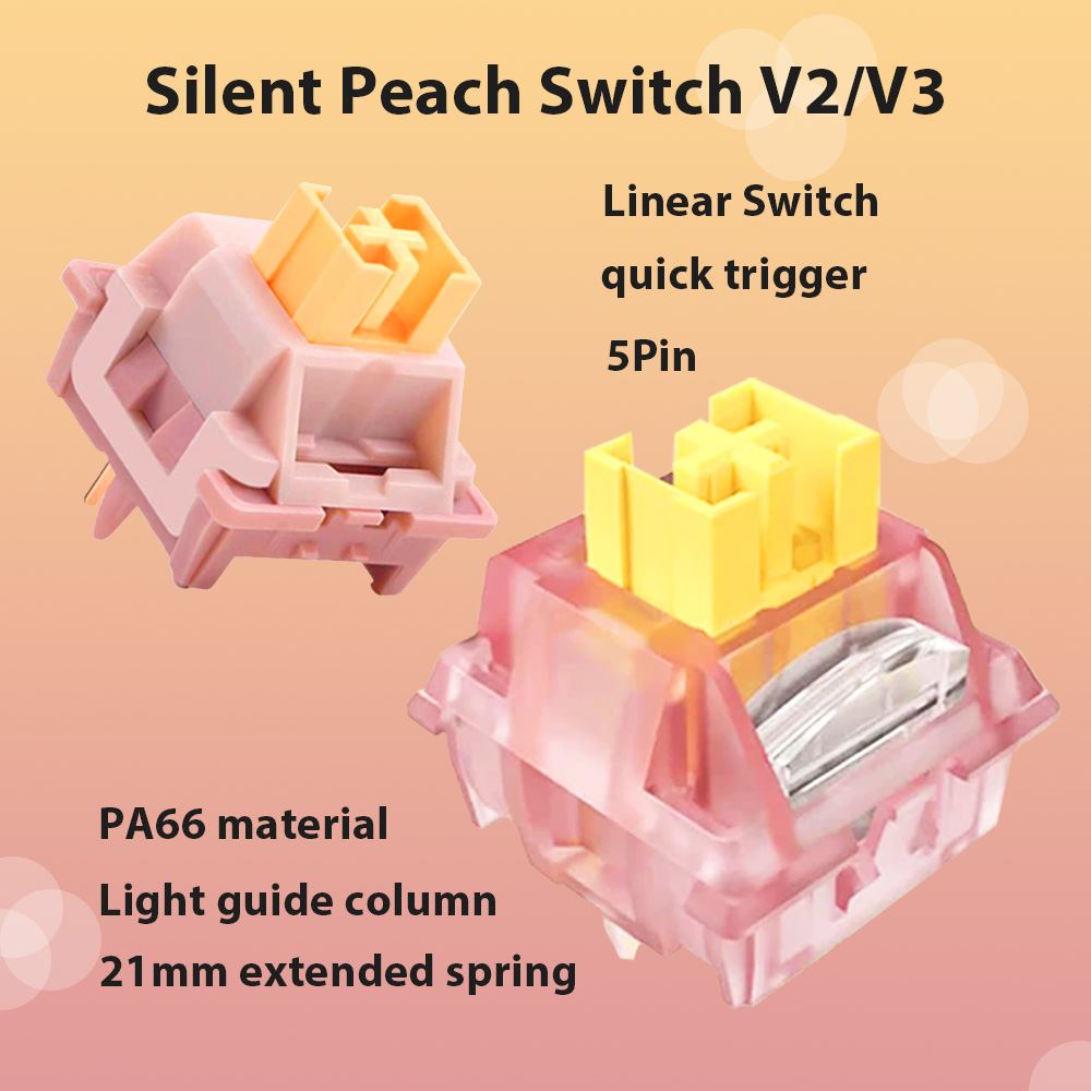 Keyboard Lube Kit - メカニカルキーボードv2スイッチ、点滅、蜂蜜、ピーチ、v3スイッチ、リニア触覚、5ピンパラグラフ、軸ホットスワップ、DIY