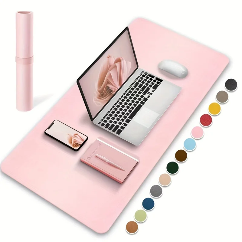 Gaming Keyboard And Mouse Pad - 1 個大型サイズ 600*300 ミリメートルオフィスデスクプロテクターマット PU レザー防水マウスパッドデスクトップキーボードデスクパッドゲームマウスパッド