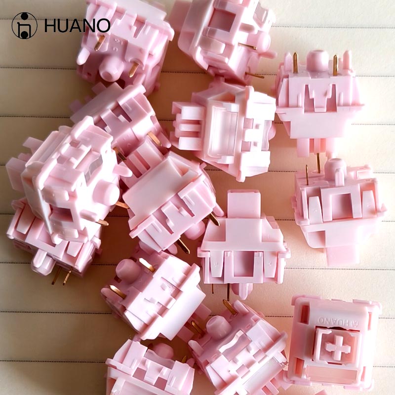 Gaming Keyboard Mini Mechanical - HUANO Sakura V2 スイッチ 5ピン 35g