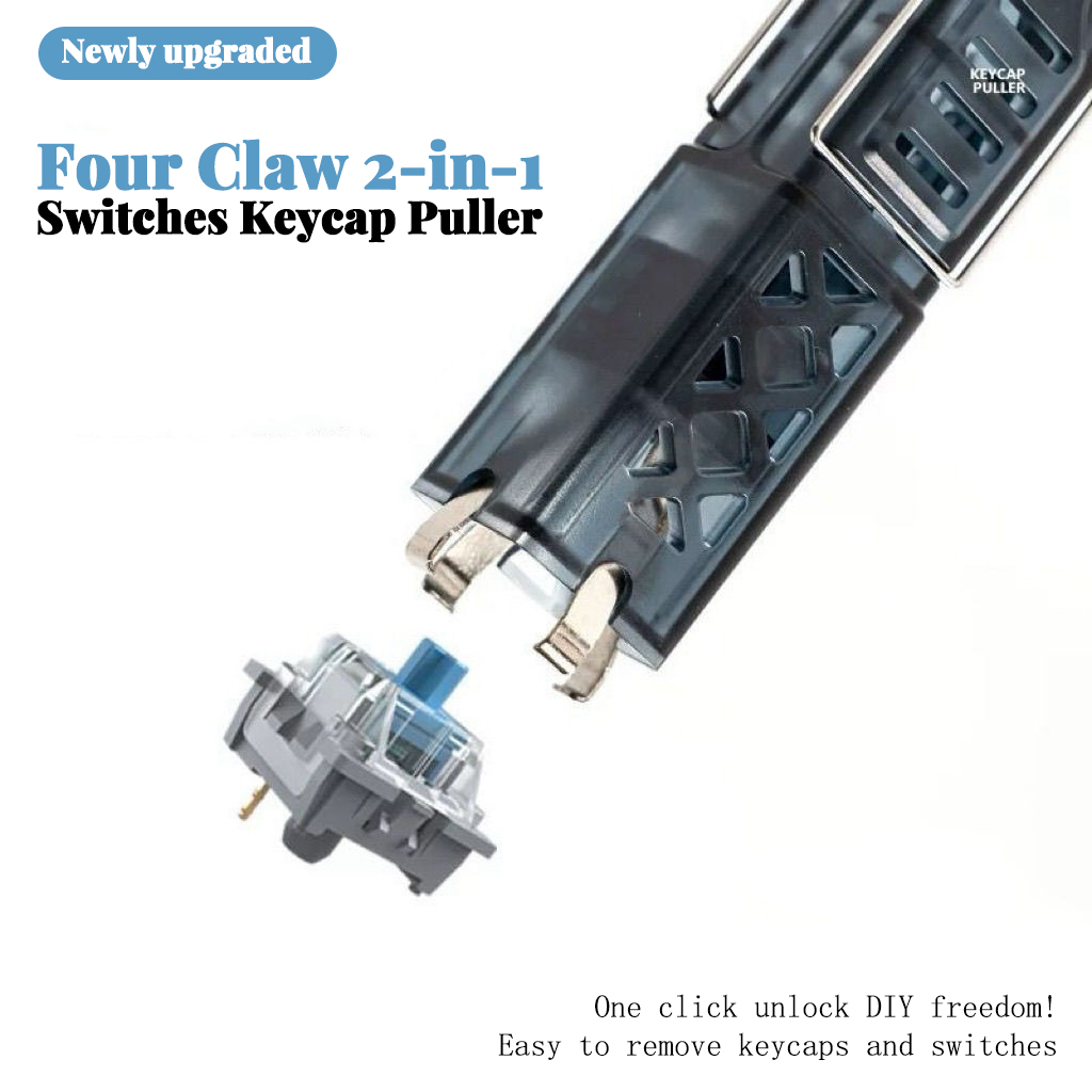 Keycap Puller Ring - 新しい 2 in 1 スイッチプラー キーキャッププラー