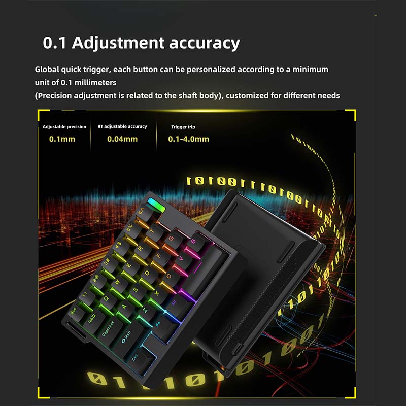 HE30 メカニカルゲーミングキーボード 29キー 磁気スイ - Gaming Keyboard Mechanical のレビューと価格