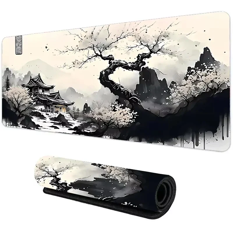 サンセットマウンテンビュー シリコンゲーミングマウスパッド  - Gaming Keyboard And Mouse Pad のレビューと価格