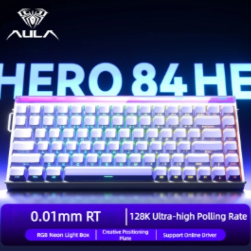 AULA HERO84 磁気式ゲーミングメカニカルキーボード - Gaming Keyboard Mechanical のレビューと価格