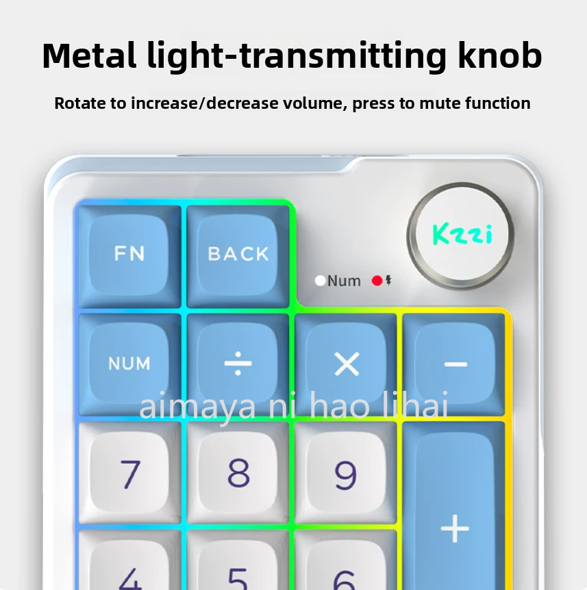 Kzzi K20 ミニキーパッド 3 モード Bluetoo - Gaming Keyboard Mini Mechanical のレビューと価格