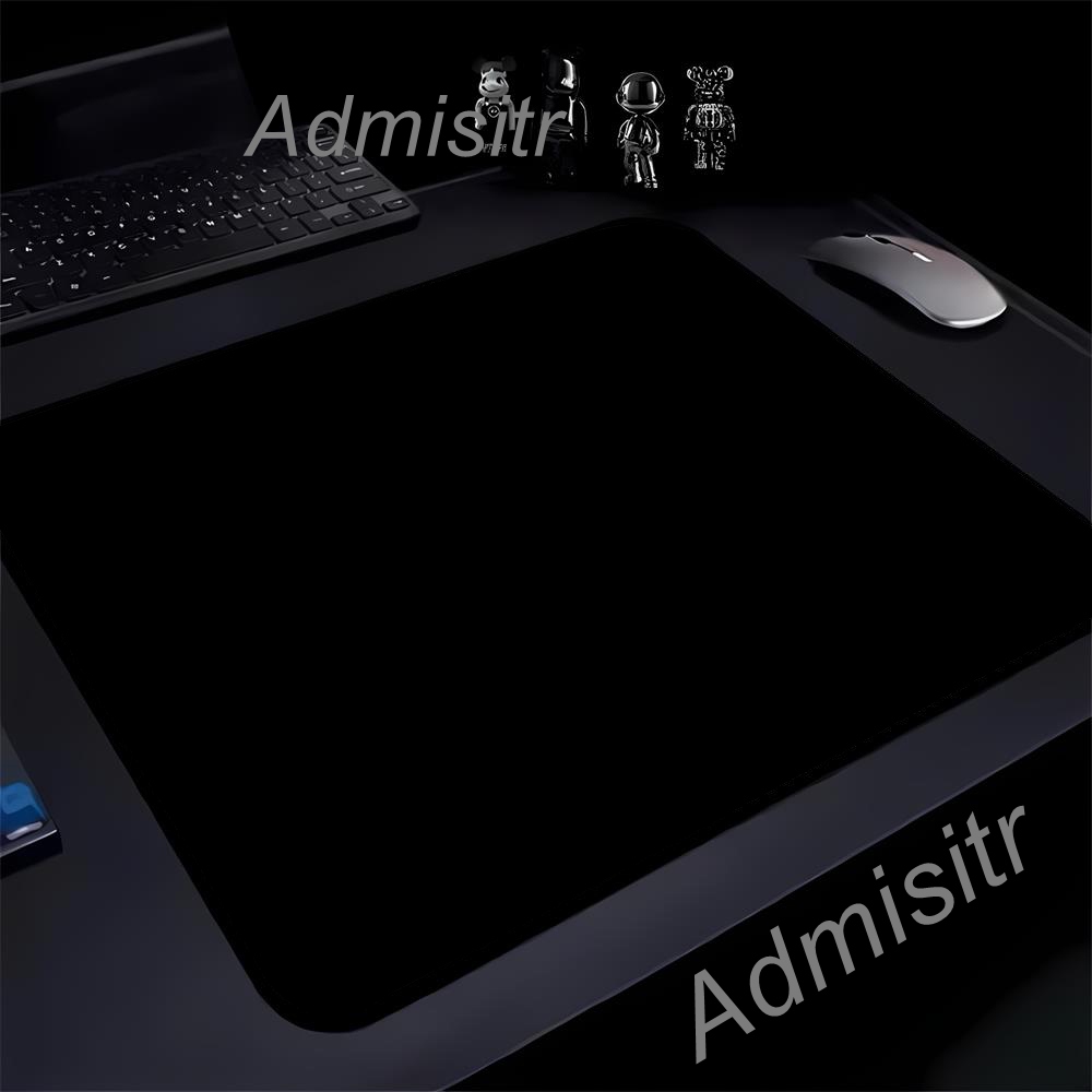45X40 大型黒マウスパッドシンプルなオフィスコンピュータ - Keyboard Mouse Bundle Gaming のレビューと価格