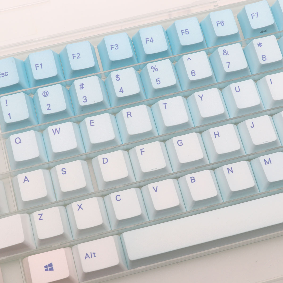 87 キーフロストブルーキーキャップチェリープロファイル P - Keyboard Gaming Blue Switch のレビューと価格