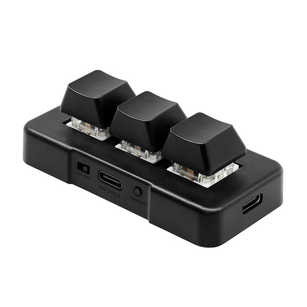 メカニカルブルースイッチ付き小型キーボード,3キー,USB, - Gaming Keyboard Mini Mechanical のレビューと価格