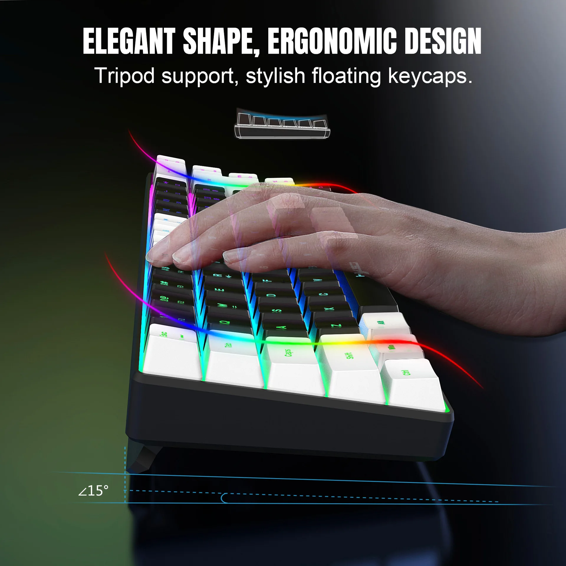 キーボードとマウスのコンボ バックライトキット ゲーマー向け - Gaming Keyboard Mouse Set のレビューと価格