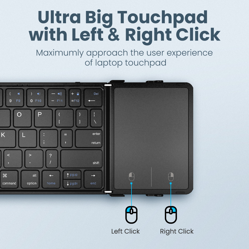 BOW 韓国/ロシア ワイヤレス折りたたみキーボード タッチ - Gaming Keyboard No Number Pad のレビューと価格