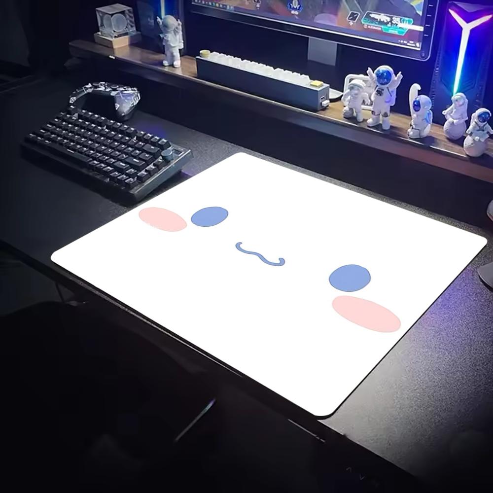 かわいいカワイイ顔マウスパッド小型デスクマット漫画絵文字アニ - Gaming Keyboard Emoji のレビューと価格