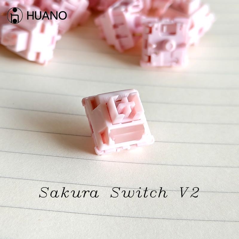 HUANO Sakura V2 スイッチ 5ピン 35g リ - Gaming Keyboard Mini Mechanical のレビューと価格