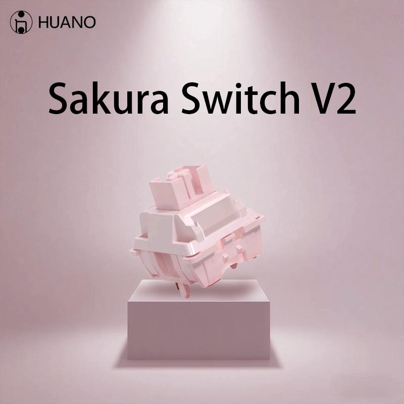 HUANO Sakura V2 スイッチ 5ピン 35g リ - Gaming Keyboard Mini Mechanical のレビューと価格