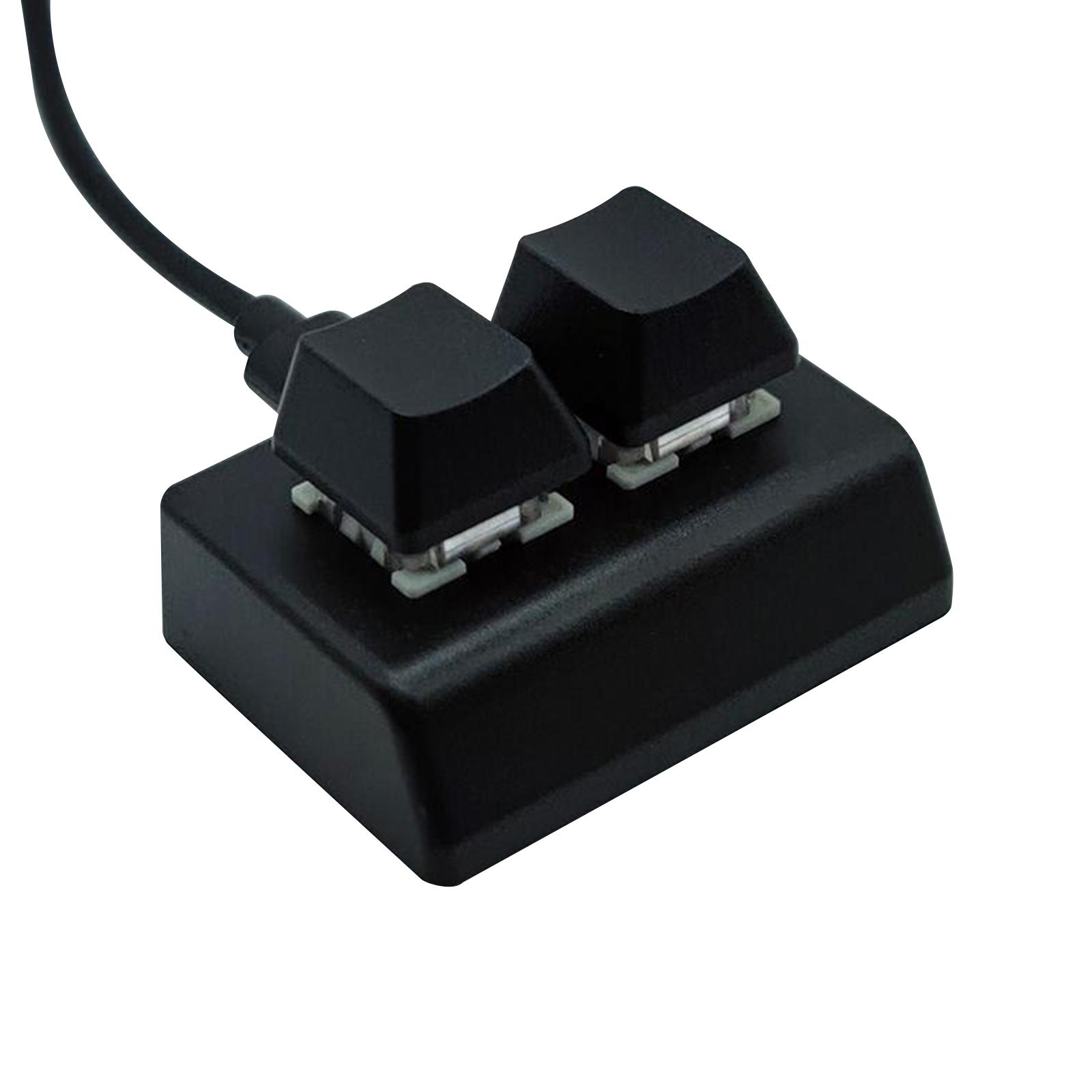 ゲーミング USB キーボード 片手用 ブラウン 2 キー  - Gaming Keyboard 1 Hand のレビューと価格