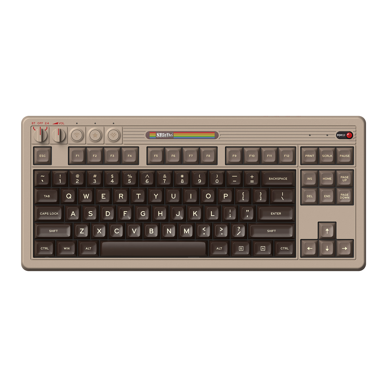 8BitDo レトロメカニカルキーボード、BT/2.4G/U - Gaming Keyboard Mechanical のレビューと価格