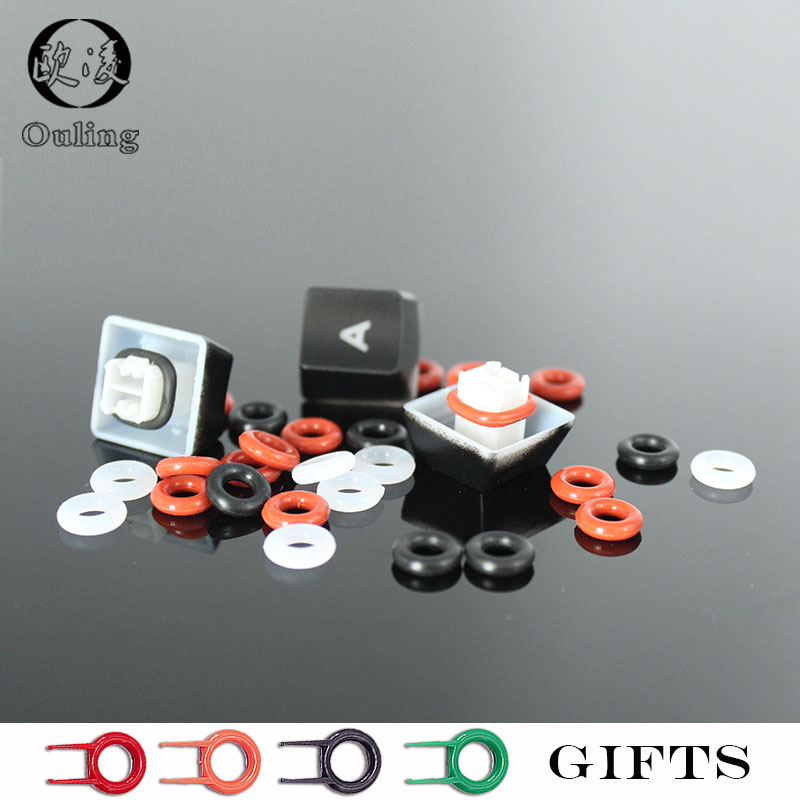 125 個キーキャップ O リングシールキーボードバッファ弾 - Keycap Puller Ring のレビューと価格