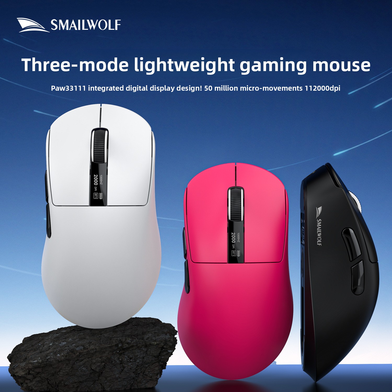 ワイヤレス Bluetooth ゲーミングマウス RS7、P - Gaming Keyboard 1 Hand のレビューと価格
