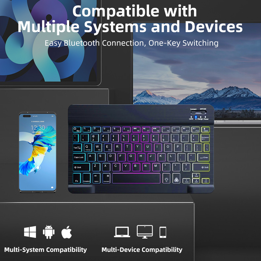 2026 バックライト付き Bluetooth キーボード  - Gaming Keyboard Mini Mechanical のレビューと価格