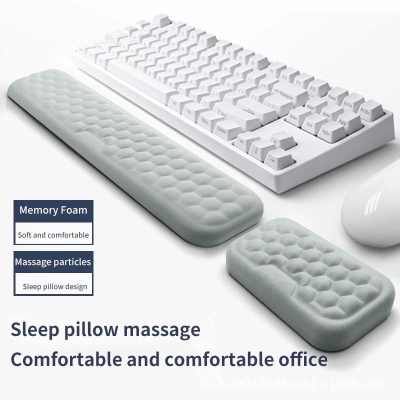 人間工学に基づいた低反発ゲーミングデスクキーボードリストレス - Gaming Keyboard Ergonomics のレビューと価格