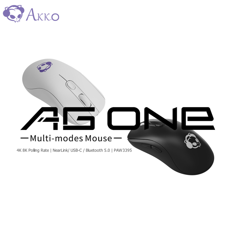 Akko ag oneワイヤレスゲーミングマウス、オフィスP - Gaming Keyboard 1 Hand のレビューと価格