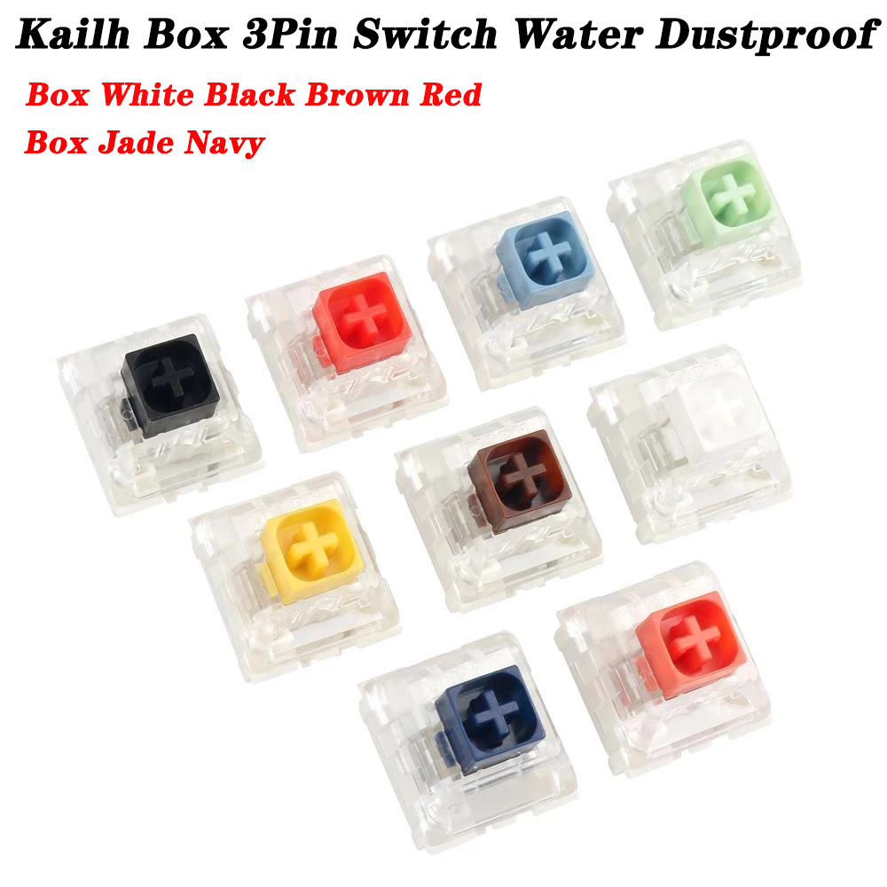 Kailh-スイッチ付きスイッチ,白,赤,黒,紺,ピンク,茶 - Keyboard Gaming Blue Switch のレビューと価格