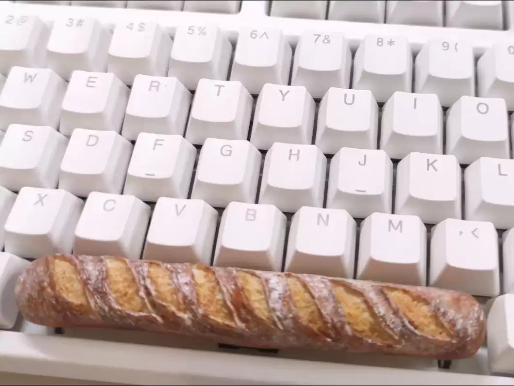 バゲットフードアーティザンスペースバーキーキャップ - カス - Gaming Keyboard Mechanical のレビューと価格