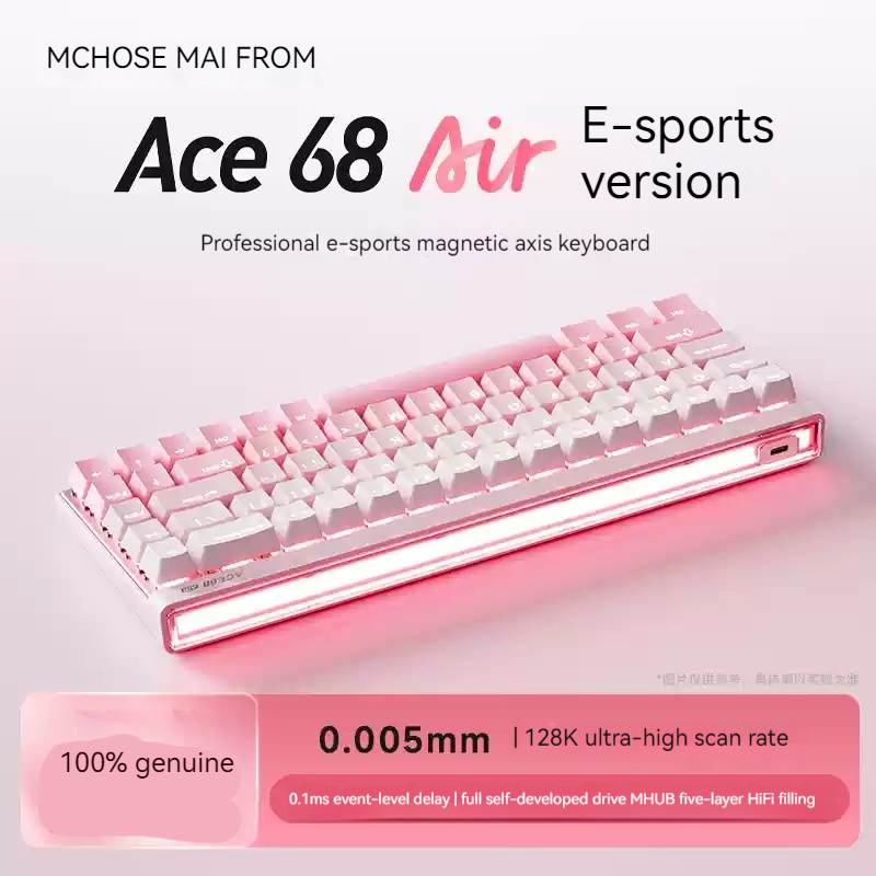 Mchose Ace68 エア磁気軸メカニカルキーボード e - Gaming Keyboard Mechanical のレビューと価格