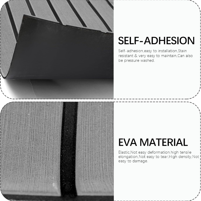 フェイクチークEVAフォームボートフローリングパッド自己粘着 - Pe Foam Sheet のレビューと価格