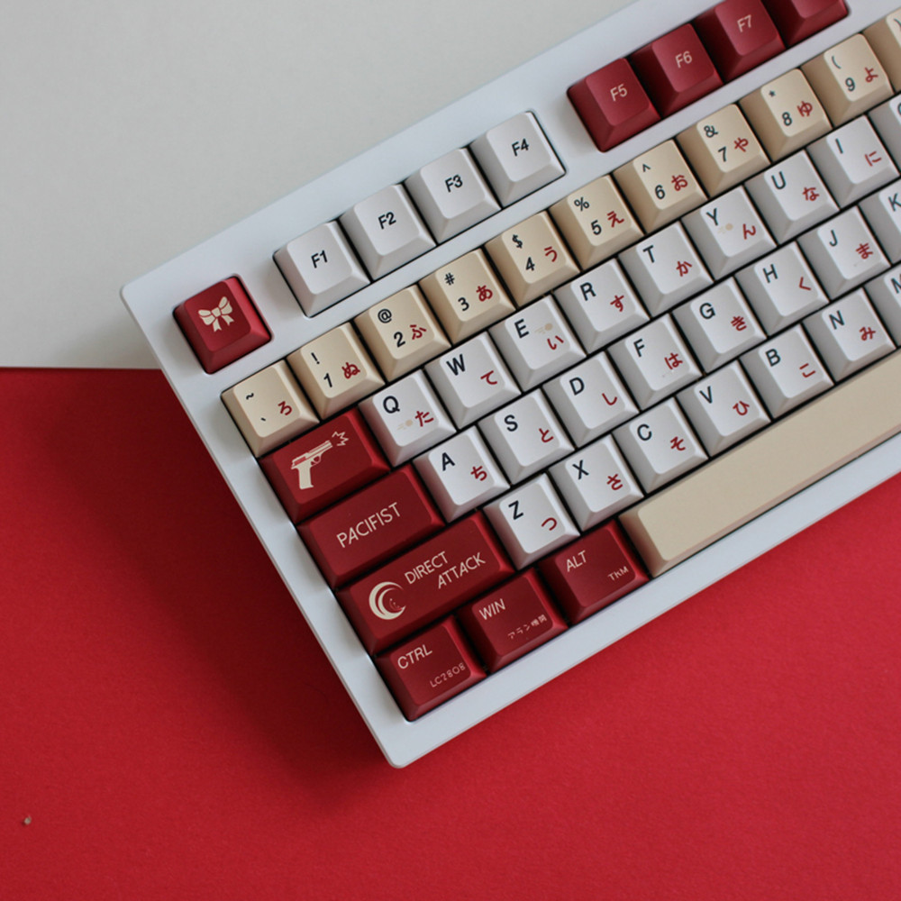 Lycoris Recoil アニメ PBT キーキャップ  - Gaming Keyboard Ergonomics のレビューと価格